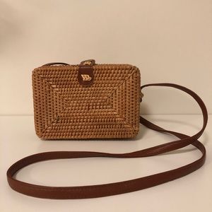 Rattan Purse